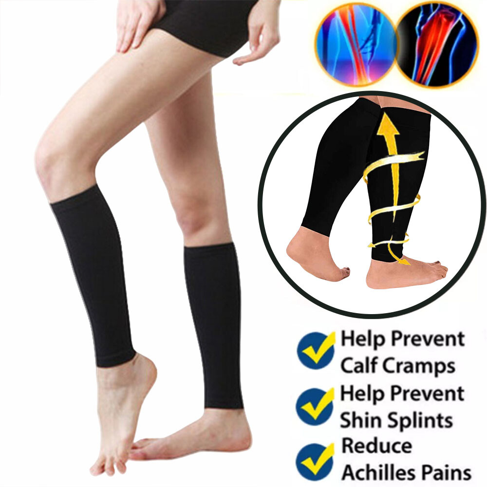 Moisture-Wicking Sports Compression Sleeves for Running Hiking Yoga 3-Pack