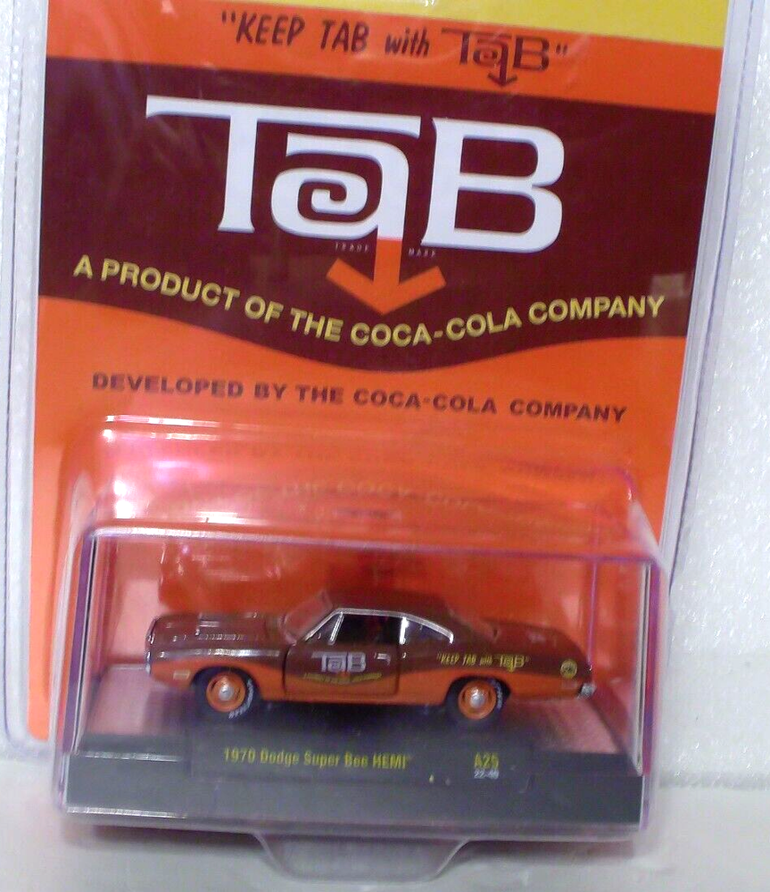 M2 Machines Tab 1970 Dodge Super Bee Hemi 1:64 Diecast