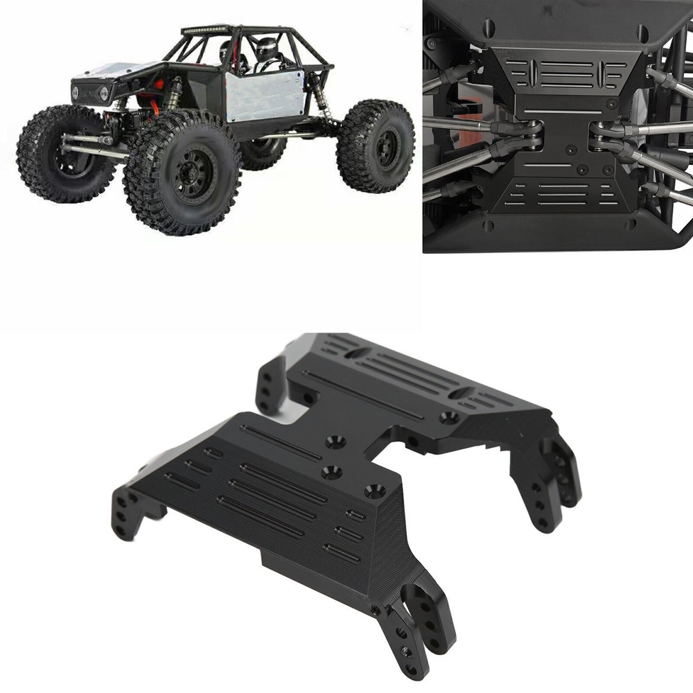 The RC Transmission Center Skid Plate Aluminum Alloy Gearbox Bottom Mount Base