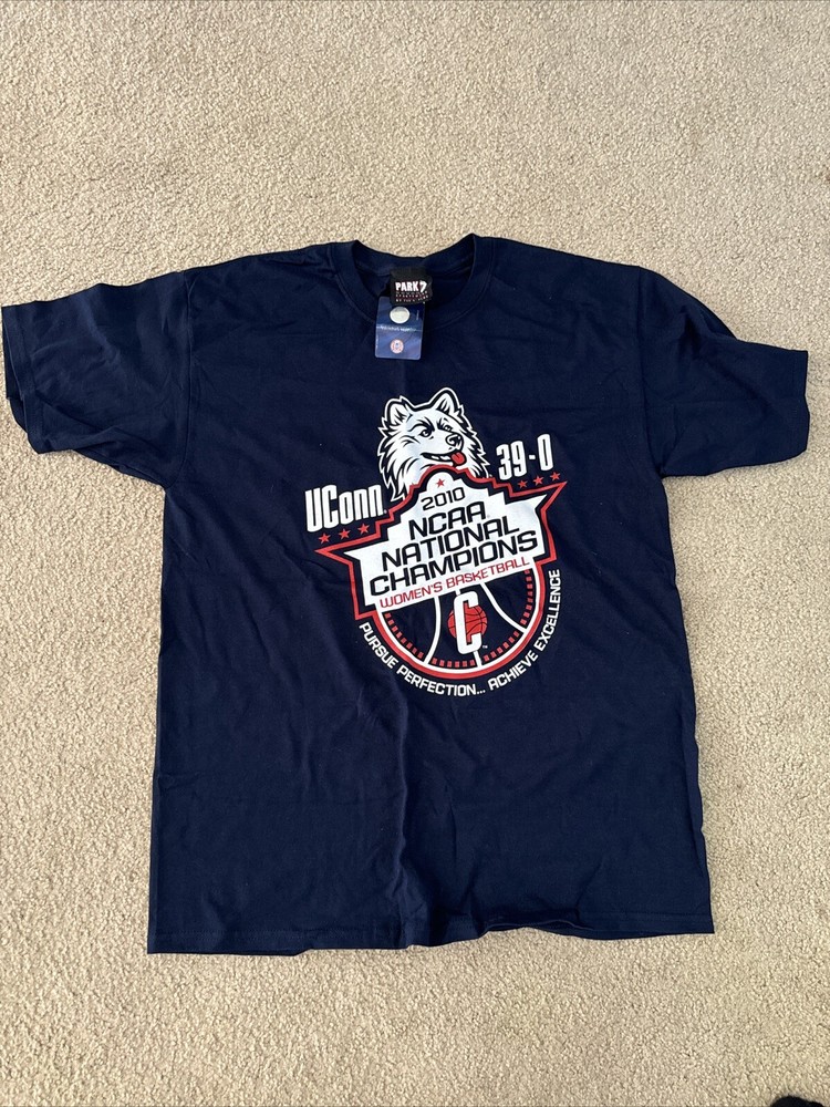 UConn Women’s 2010 National Championship Tee Shirt. Size Large