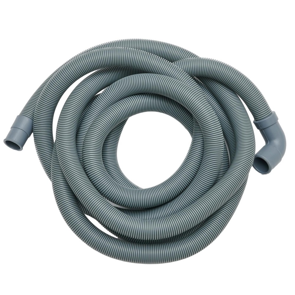 For Washing Machine Extension Pipe Assembly PP Extra Long Drain Hose 4 Meter