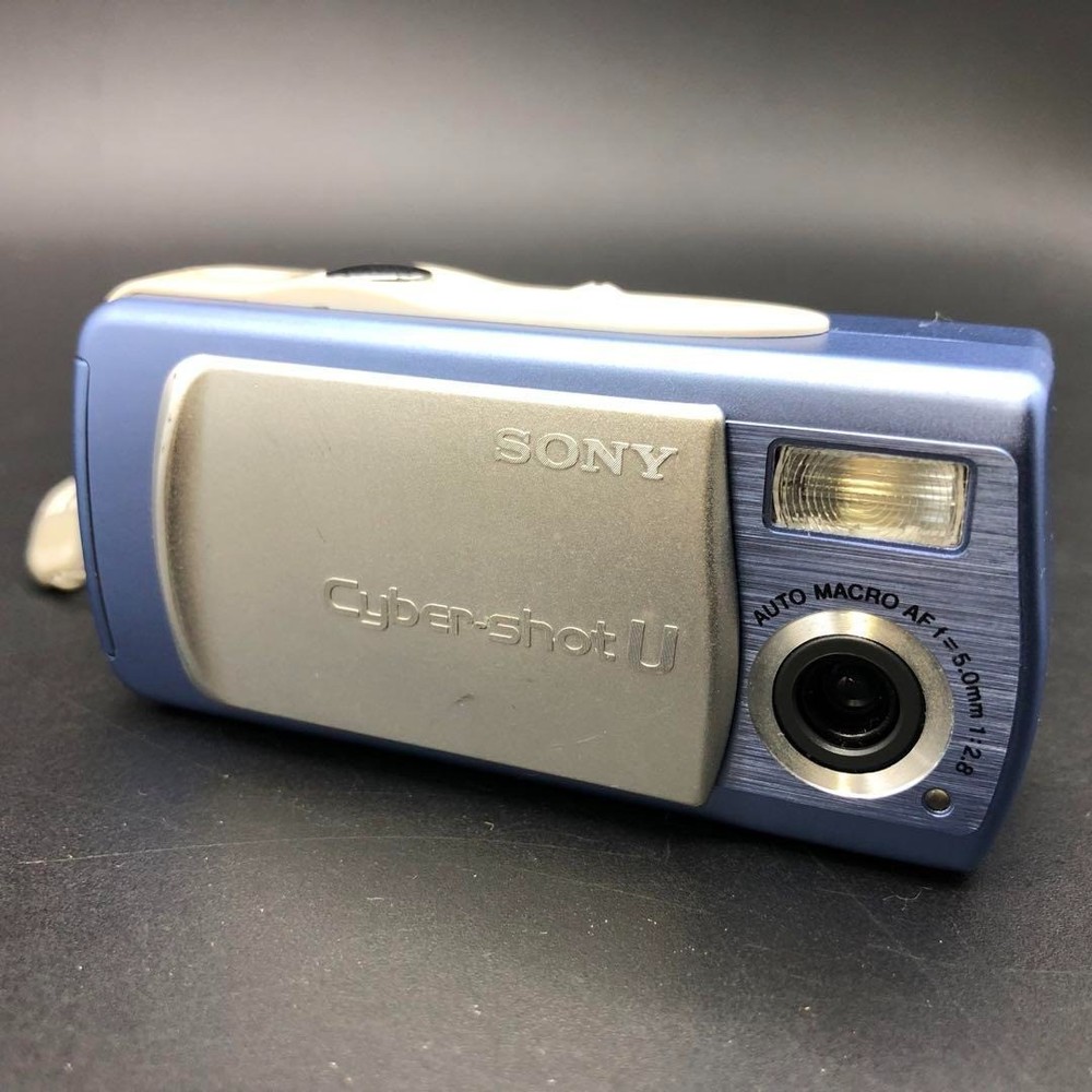 Sony Cyber-shot DSC-U10 Blue Compact Digital Camera Used No Box