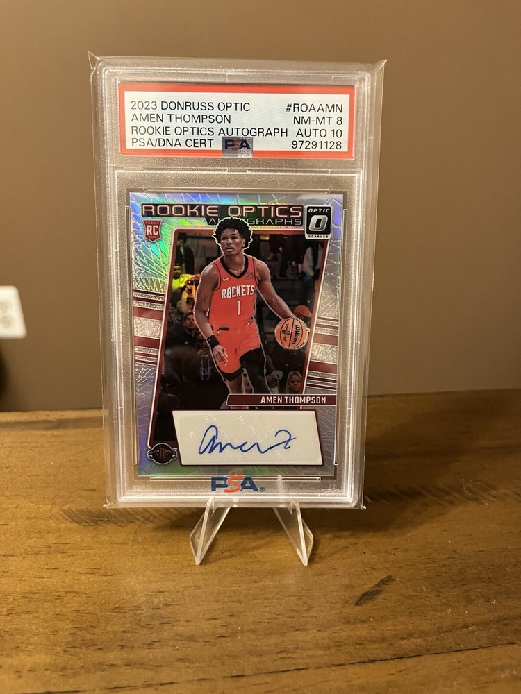2023-24 Panini Donruss Optic - Rookie Optics Autograph Amen Thompson (RC)