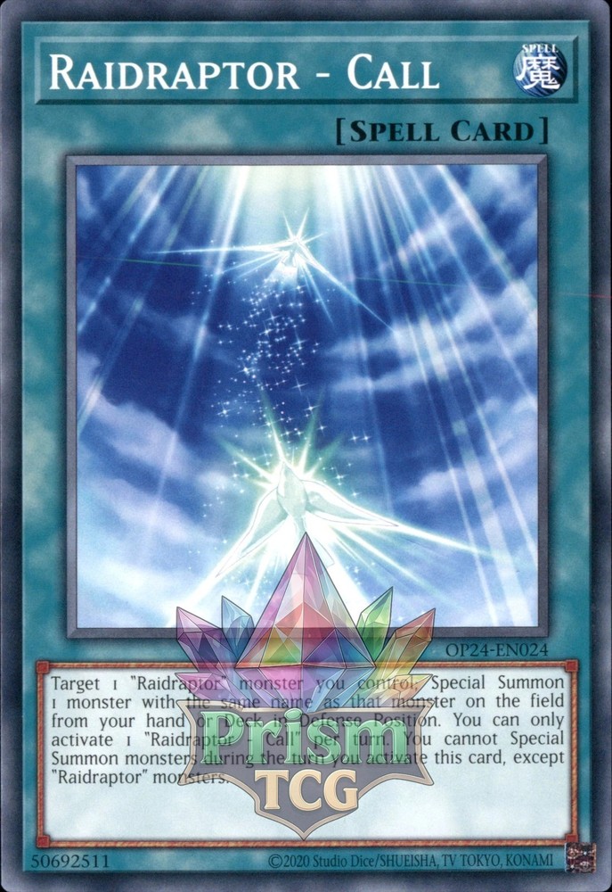 Raidraptor - Call OP24-EN024 Yugioh