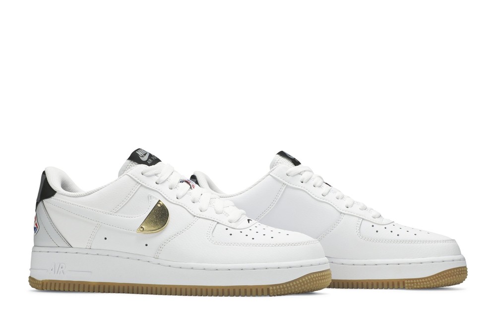 Nike NBA x Air Force 1 07 LV8 White Pure Platinum CT2298-100