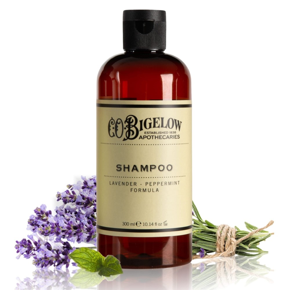 C.O. Bigelow Shampoo, Lavender Peppermint Shampoo Cleanses & Soothes Hair & S...