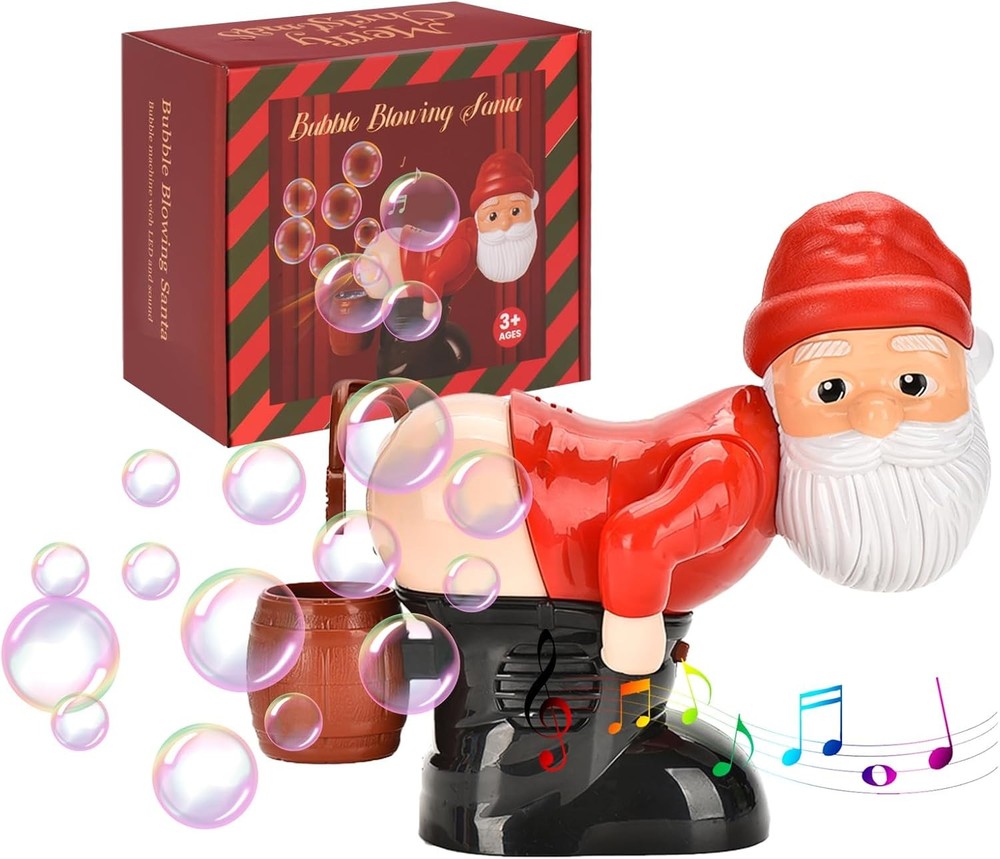 Santa Bubble Butt Blower, Claus Farting Machine