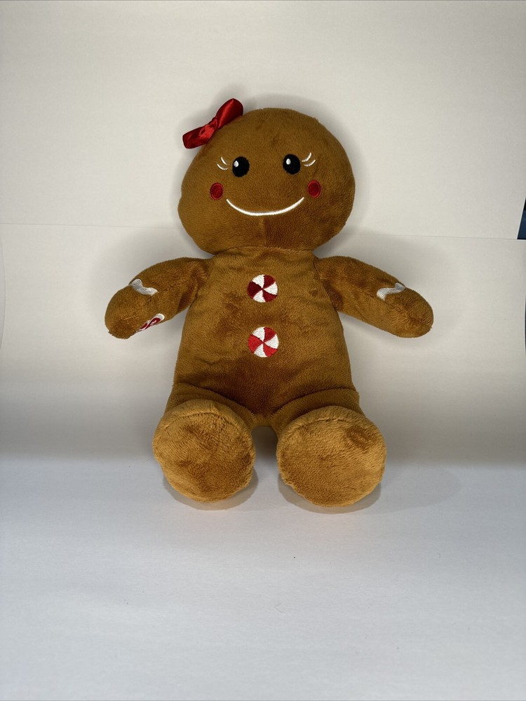 Built A Bear Gingerbread Buddy With Bow 2020
