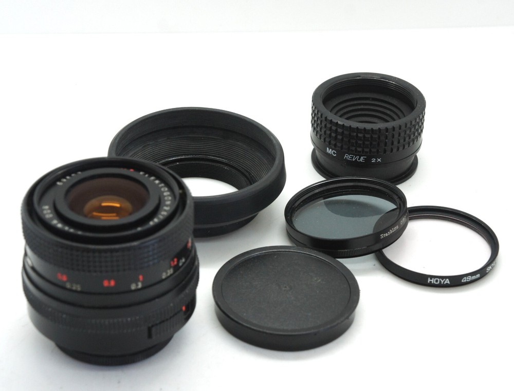 Vintage Carl Zeiss Jena Flektogon 35mm f2.4 M42 Lens for Canon