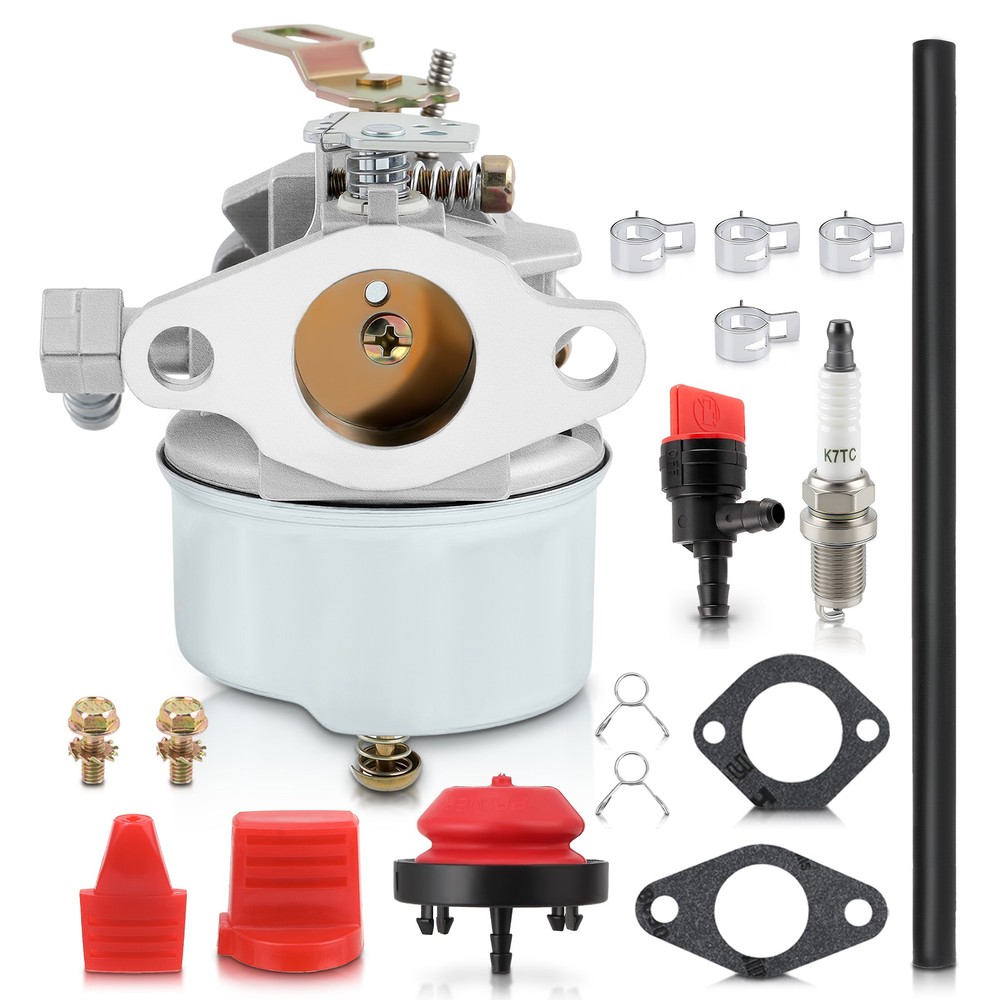 Tecumseh 640298 Carburetor for OH195SA 5.5HP & OHSK70 7HP 4-Cycle 2-Stage Snowblower