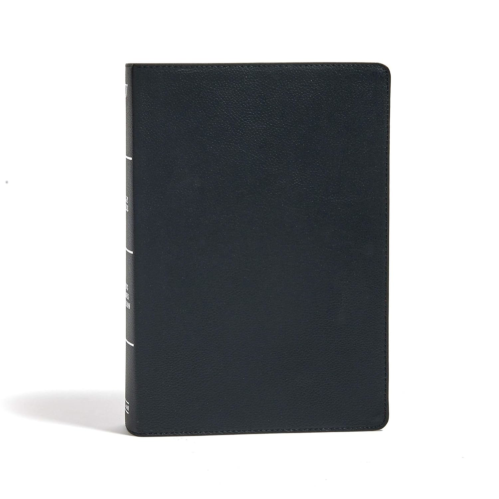 KJV Super Giant Print Bible, Black Leather, Red Letter, Presentation Page