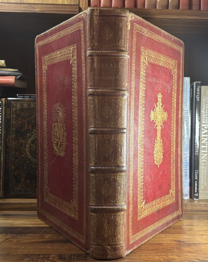 A Roman Missal Dated 1868 By H. Dessain, Acquired From A Monastery