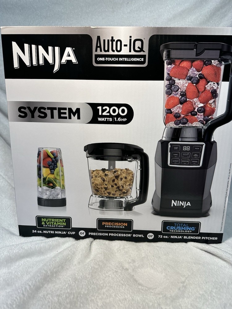 Ninja Kitchen System with Auto IQ Boost and 7-Speed Blender