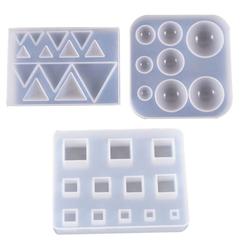 Handmade Silicone UV Resin Earrings Pendant DIY Craft Mold