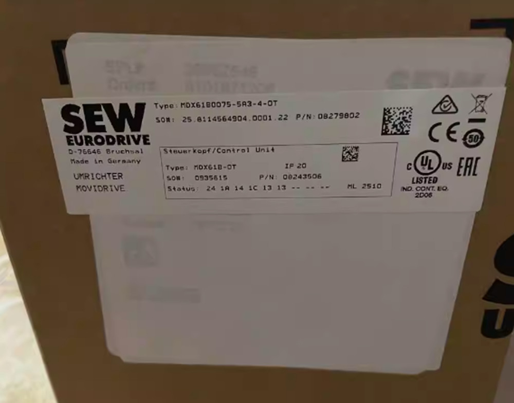 One Brand New SEW MDX61B0075-5A3-4-0T