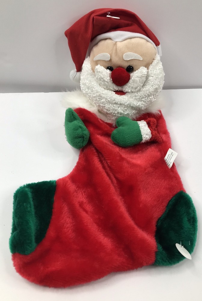 Goffa Christmas Santa Claus stocking plush stuffed
