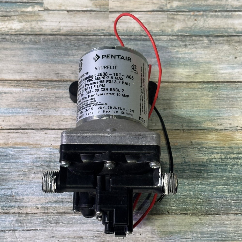 SHURFLO 4008-101-A65 Replacement Motor Assembly 3.0 GPM RV Water Pump