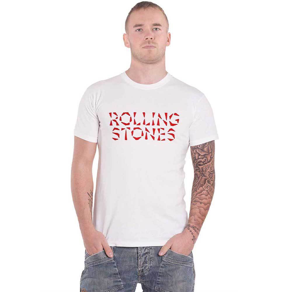 The Rolling Stones Hackney Diamonds Logo Official Unisex White T-Shirt