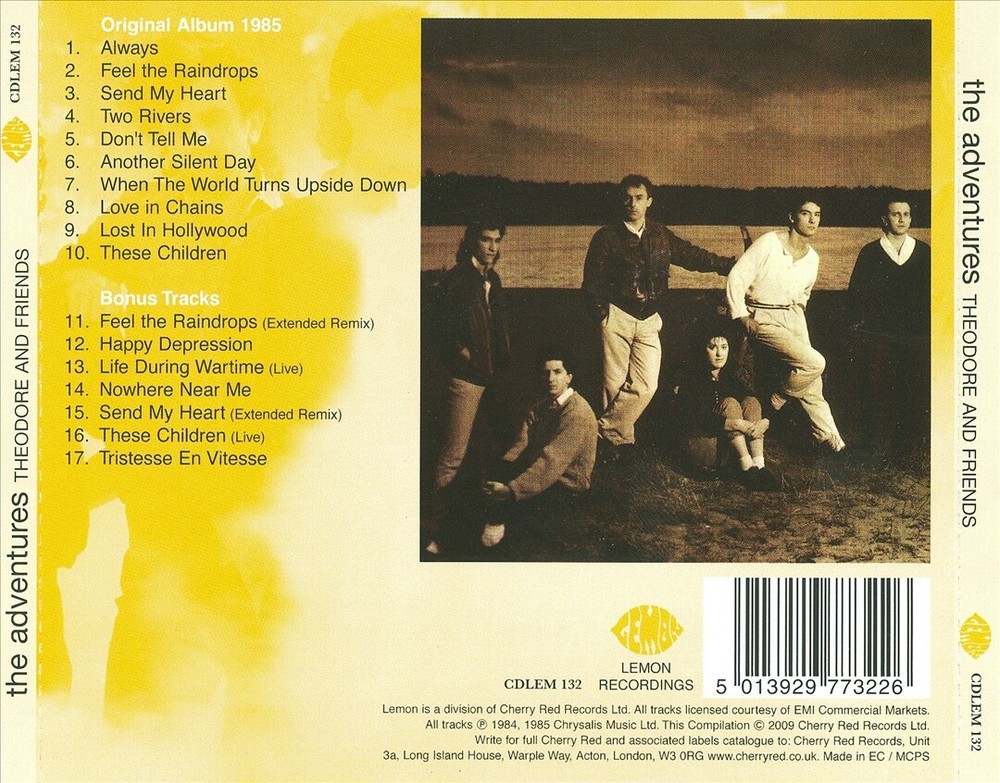 THE ADVENTURES THEODORE & FRIENDS [EXPANDED EDITION] NEW CD