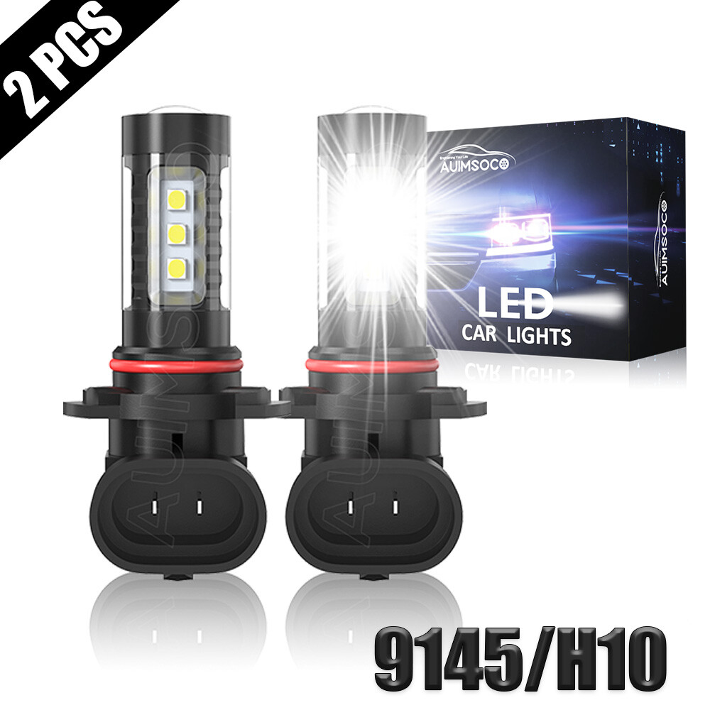 2003-2006 Chevy Silverado 2500 2x White LED Fog Light Kit H10 Bulb