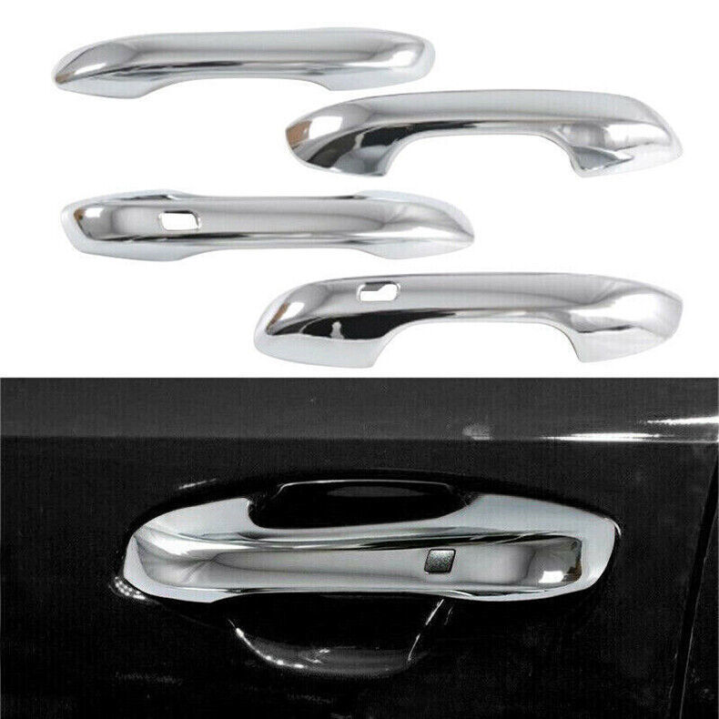 Upgrade your Kia Sorento 2021-2025 with Stylish Chrome Exterior Side Door Handle Cover Shell Trim