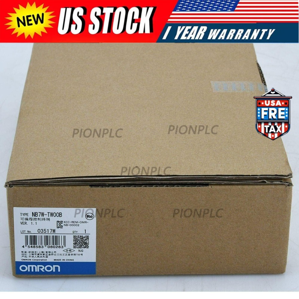 One NB7W-TW00B Omron HMI Touch Panel New In Box Fast Shipping  US Free TAX