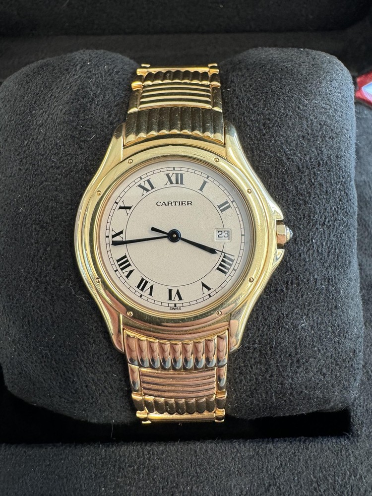 Cartier Cougar 18k Yellow Gold