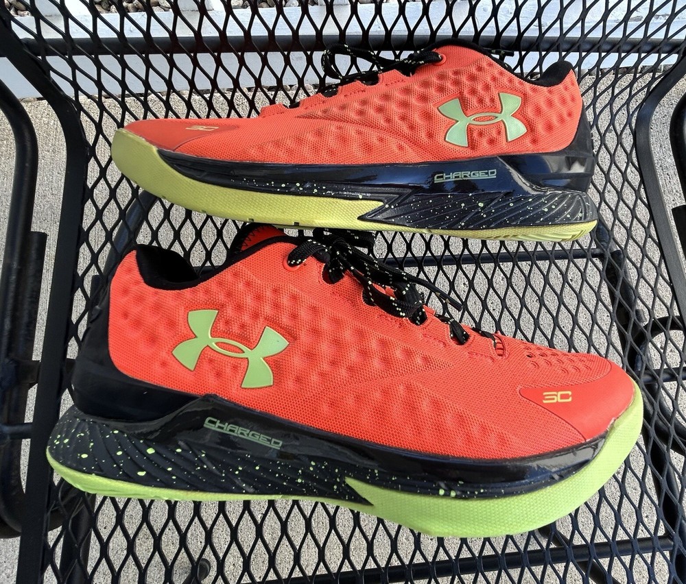 Under Armour Curry One Low Bolt Orange Shoes Men’s 8 US