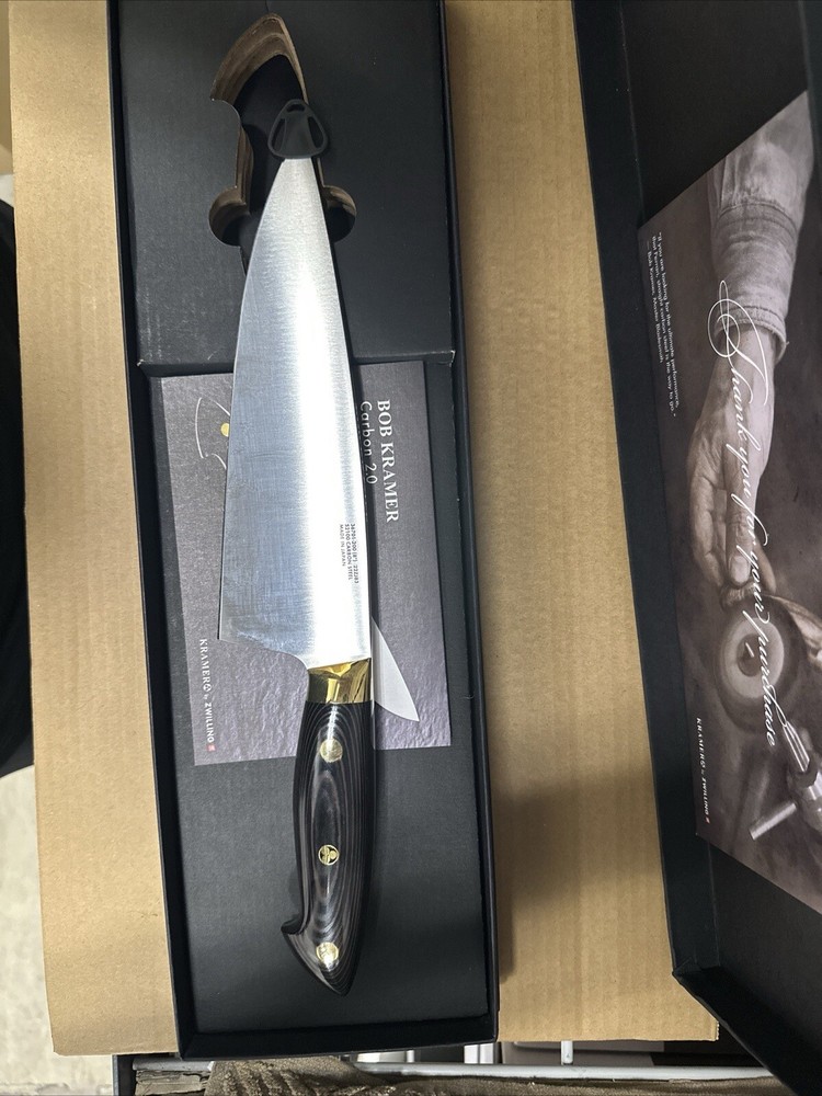 ZWILLING KRAMER EUROLINE Carbon 2.0 8-Inch Chef Knife  