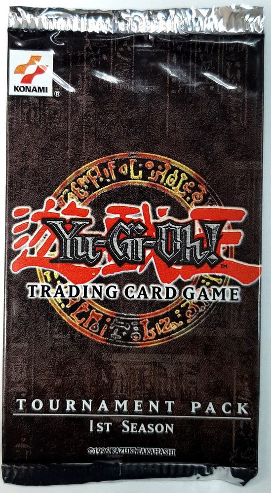 Lot of 3 YuGiOh TP1 1st Season Booster Packs Factory Sealed