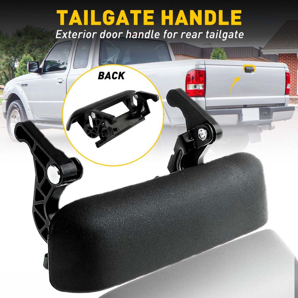 1993-2011 Ford Ranger Black Tailgate Lift Handle Rear Gate Part