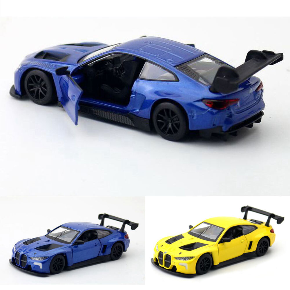 1/44 2022 BMW M4 GT3 Model Toy Car Diecast Toy Vehicle Metal Alloy Toys for Kids