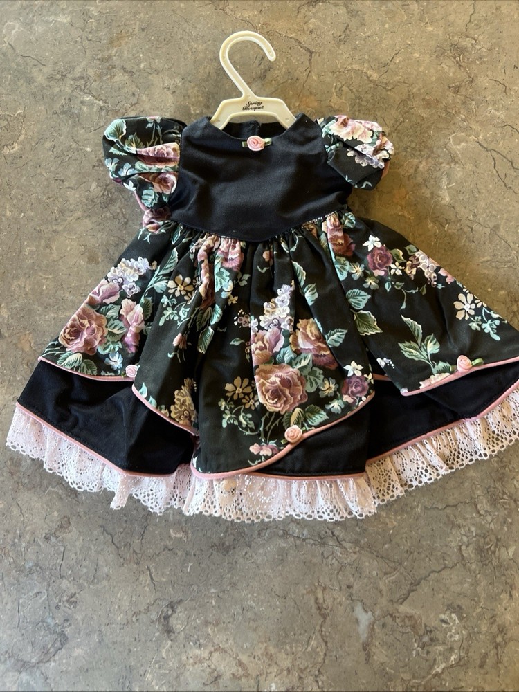 Vintage Handmade Doll Dress For 18