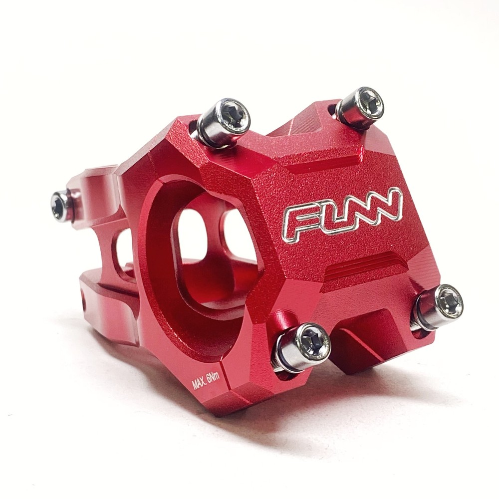 Funn Strippa EVO MTB Stem, Bar Clamp 35mm (Length 45mm, Red)- Clearance Sale-image