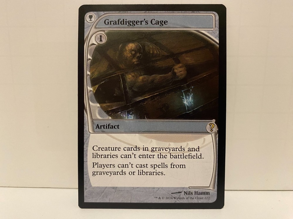 1x NM Grafdigger's Cage (Future Sight) Mystery Booster 2 MTG