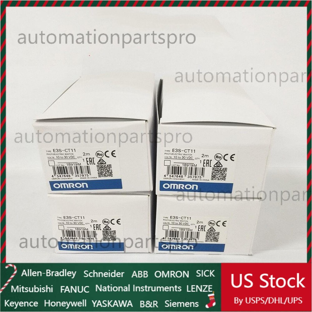 OMRON E3S-CT11 Photoelectric Sensor Switch E3SCT1 New In Box US Free TAX
