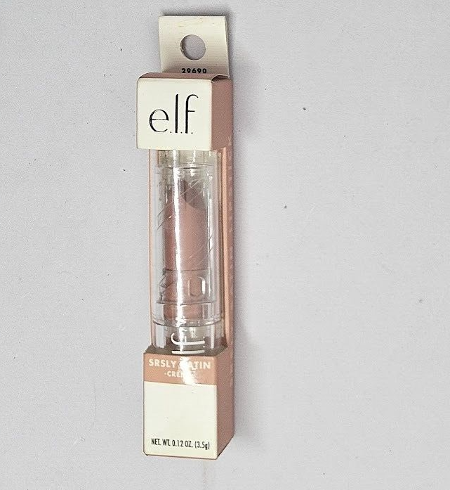 E.L.F. Srsly Satin Creme Lipstick 29690 0.12 oz Silky Smooth Satin Lip Stick