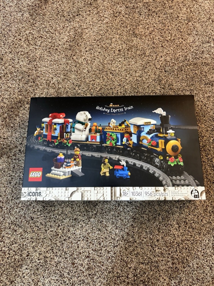 Lego 10361 Holiday Express Train Christmas Set 956 pcs Sealed In Box! Ships Now!