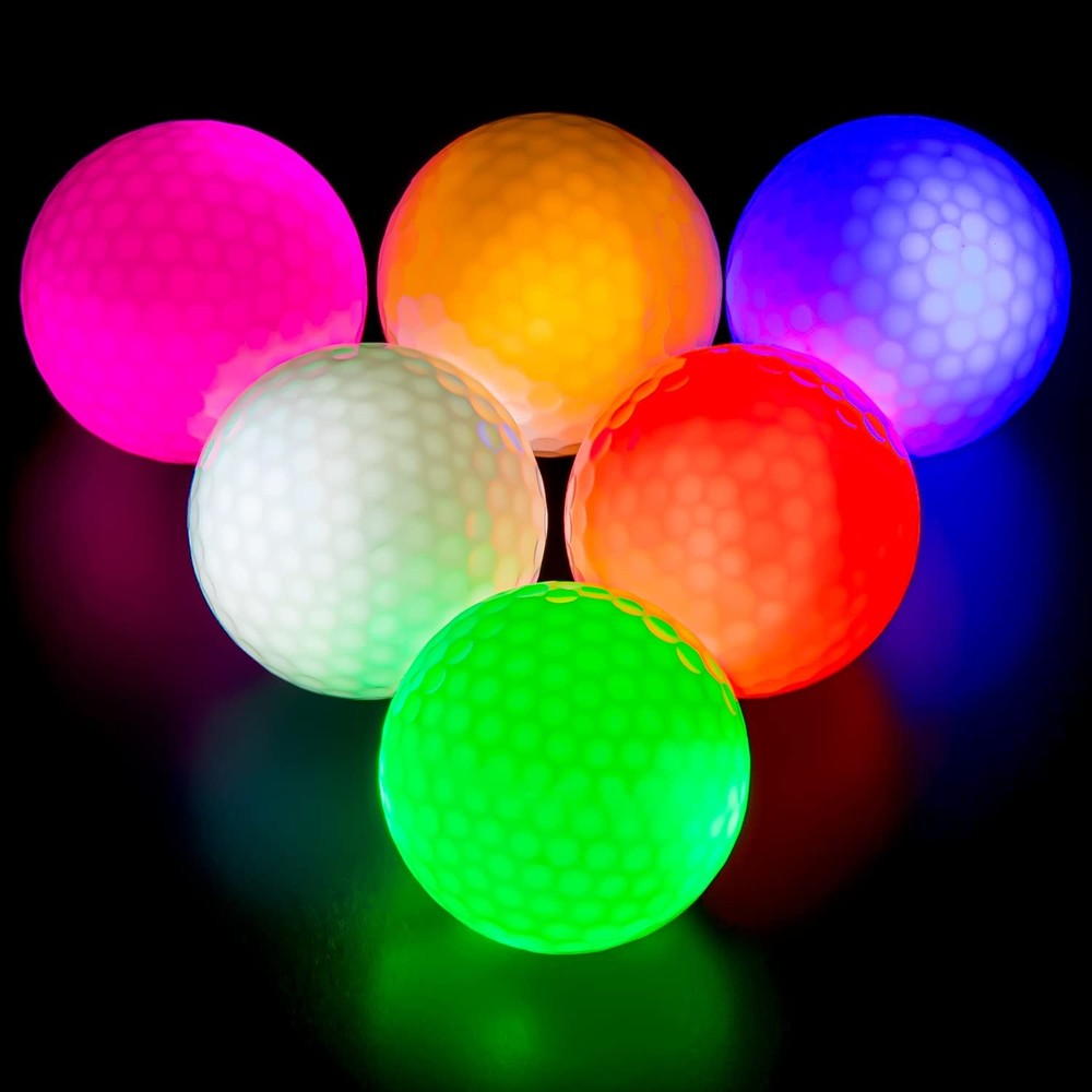 Glow In The Dark Golf Balls Light Up Led Golf Balls Night Golf Gift Sets For Men