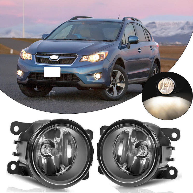 For Subaru Forester XV Crosstrek 2014-2020 Fog Lights w/ Bulbs Front Bumper Lamp