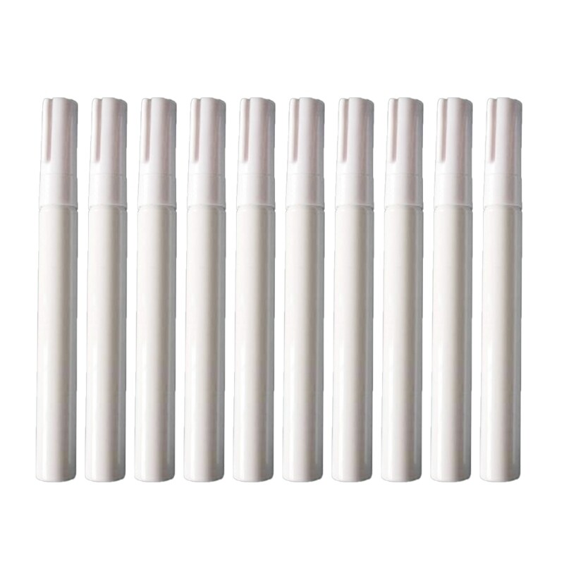 10 Pcs Refillable Paint Pen Empty Paint Marker 3.0mm Empty Marker for Painting