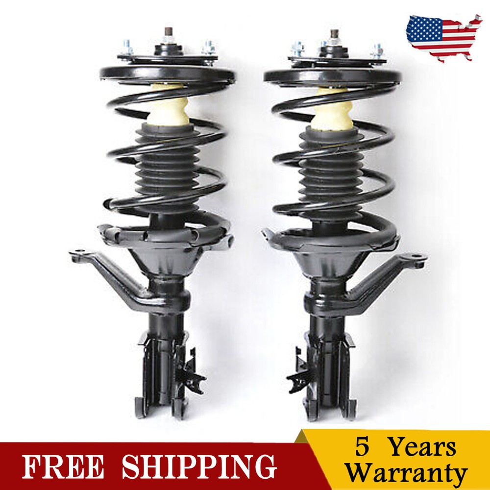 Front Complete Struts & Coil Spring Assembly For 2001 2002 2003 Honda Civic 1.7L