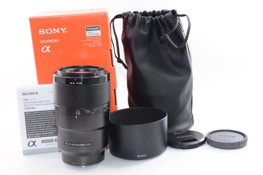[N.MINT/In Box]Sony FE 90mm F2.8 Macro G OSS Lens SEL90M28G From JAPAN #h11676