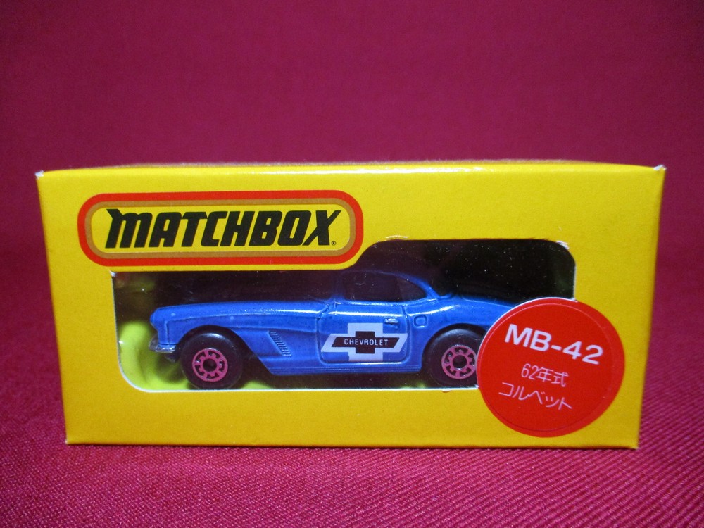 Chevy Corvette MB-42 Rare Japan Release MIB 1983 Vintage Chevrolet