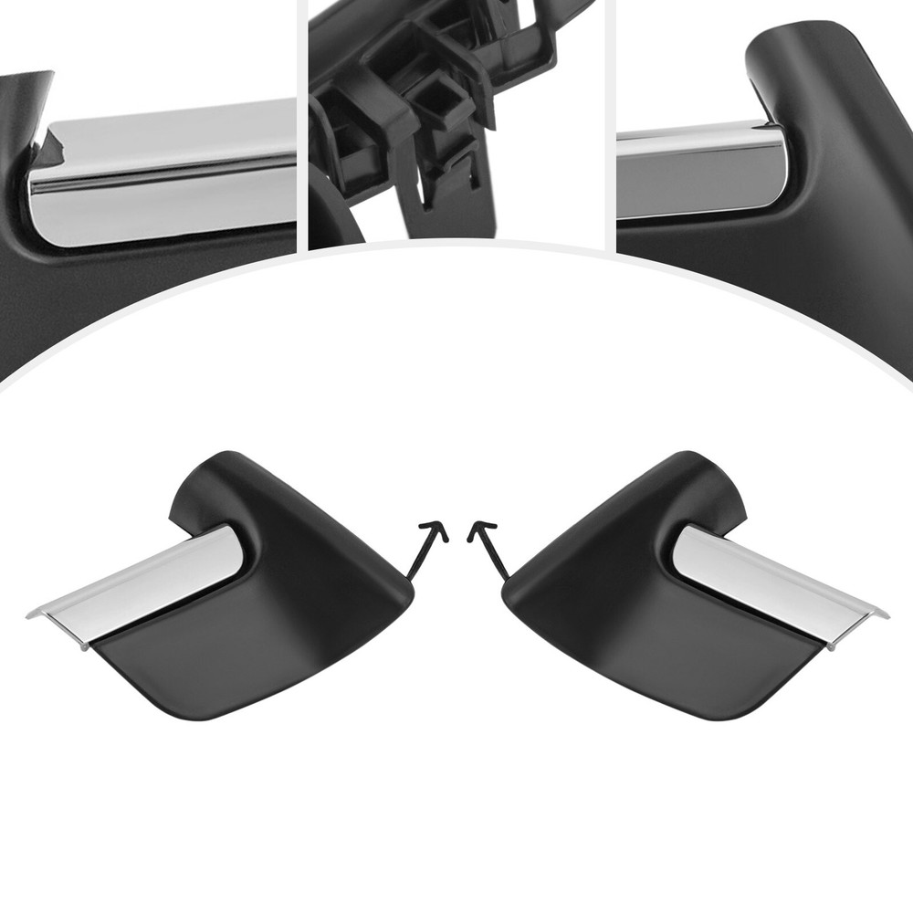 Front Bumper Trim and Lower Towing Cover Set for 2013-2014 Lexus RX350 RX450H