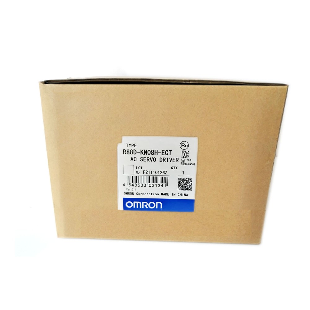 1PC New Omron Servo Drive R88D-KN08H-ECT In Box