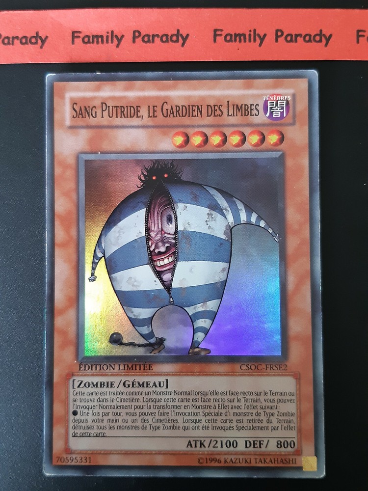 Putrid Blood Guardian of Limbs CSOC-FRSE2 YuGiOh Super Rare VF Occasion