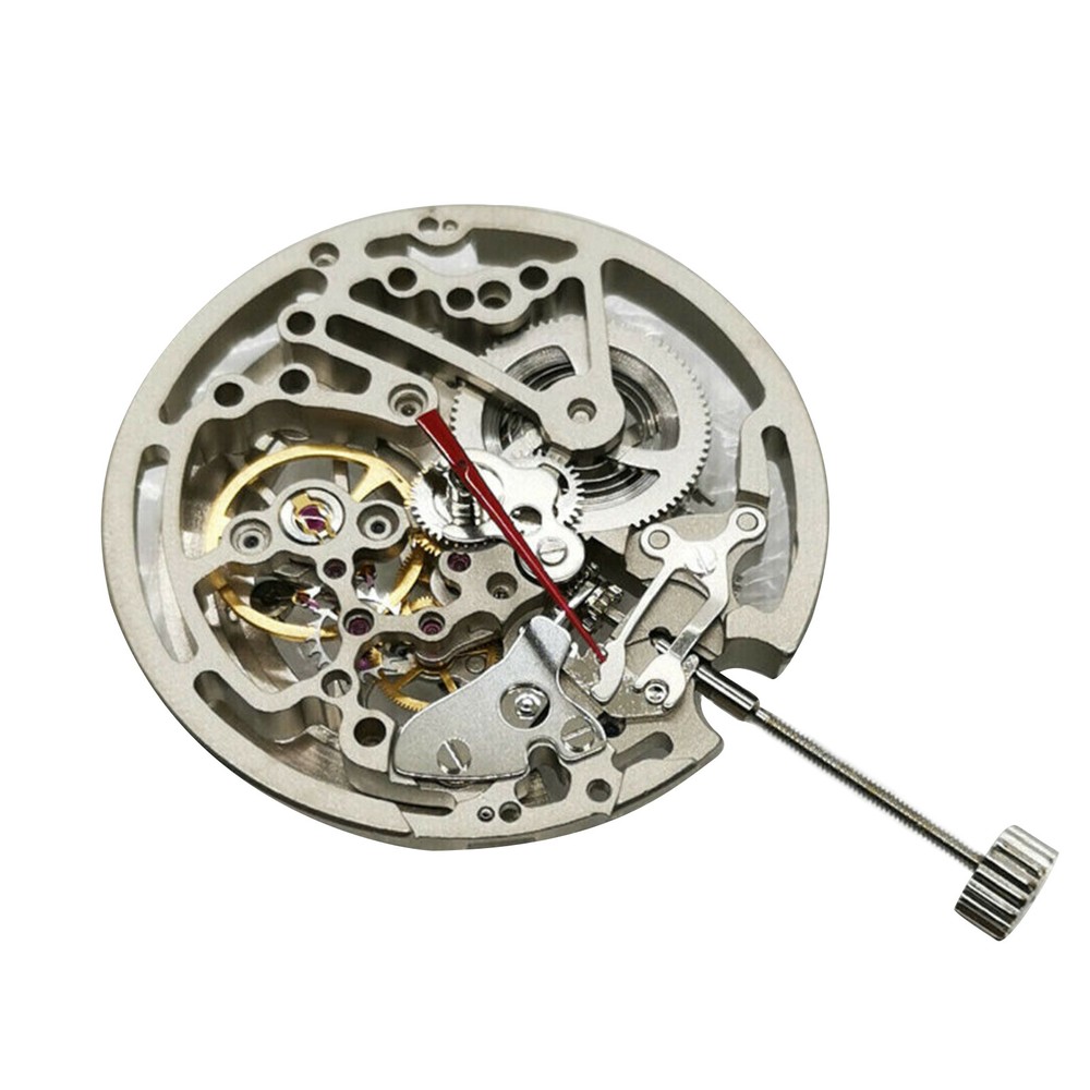 30.95mm Hollow Automatic Mechanical Watch Movement with Stem Compatible with Seagull TY2809