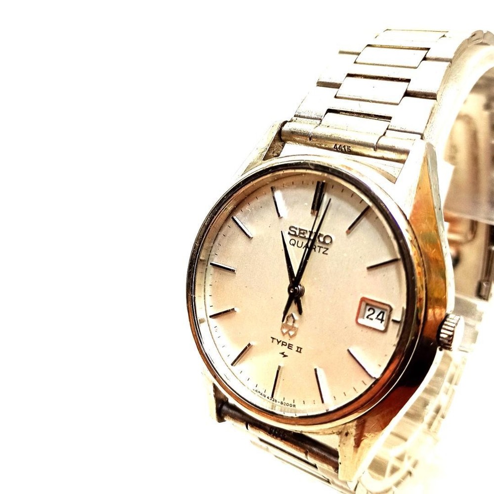 Seiko 4335 8000 Date Operation Confirmed Watch