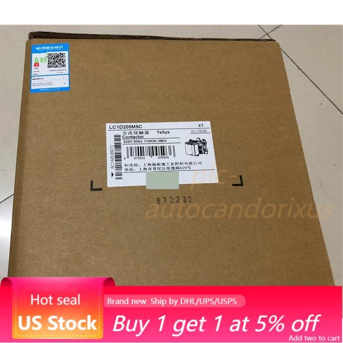 SND Contactor LC1D205M5C 205A 220V 50Hz  #LJ US Free TAX